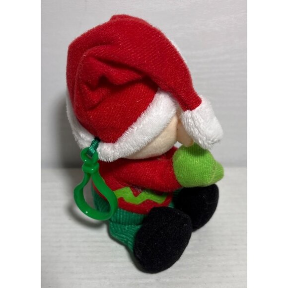 Peanuts Plush Clip On Keychain Charlie Brown Snoopy Linus Woodstock Christmas Gi - Picture 3 of 16